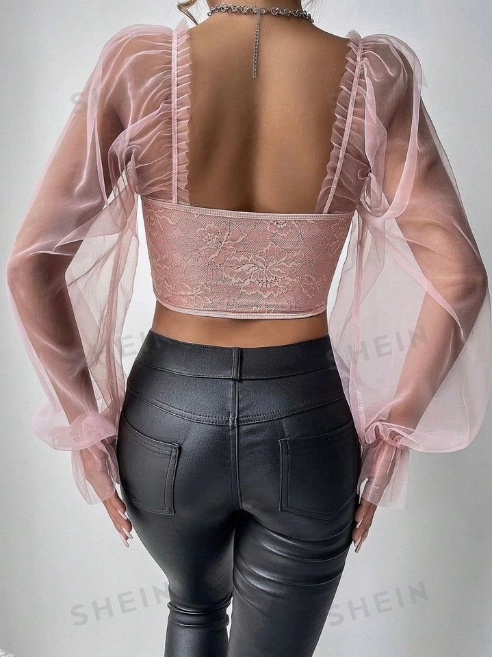 Corsett Top Rosa - Bring Me Milano