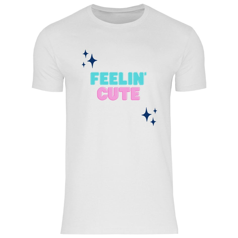 Herren T-Shirt Feelin Cute - Arte Sole Luna